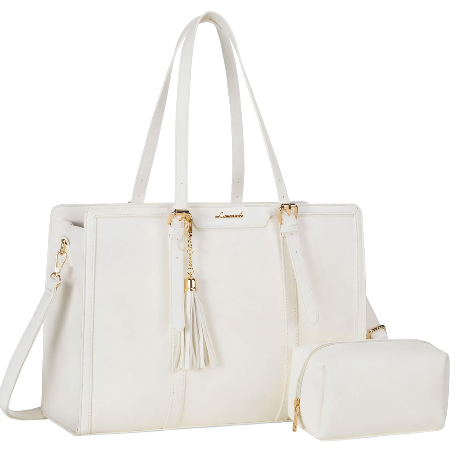 Amazon.com: LOVEVOOK Laptop Bag for Women 15.6 inch Lightweight